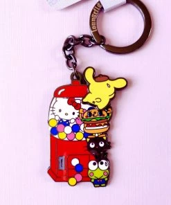 Loungefly X Sanrio Hello Kitty Bubblegum Machine 2.5" Enamel Keychain