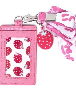 Sanrio Loungefly X Hello Kitty Berrylicious Lanyard + Cardholder