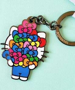 Loungefly X Sanrio Hello Kitty Bows And Bows And Bows 2.5" Enamel Keychain