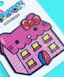 Loungefly X Hello Sanrio Iron-On Patch: Pink House