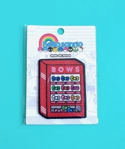 Loungefly X Hello Sanrio Iron-On Patch: Bows Vending Machine