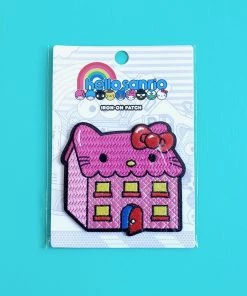 Loungefly X Hello Sanrio Iron-On Patch: Pink House