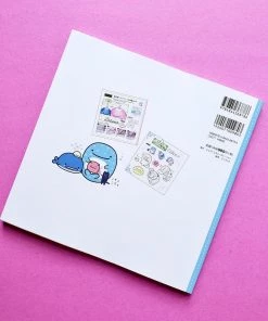 The Cute Stuff San-X Jinbesan Adult Coloring & Lesson Book (Japanese)