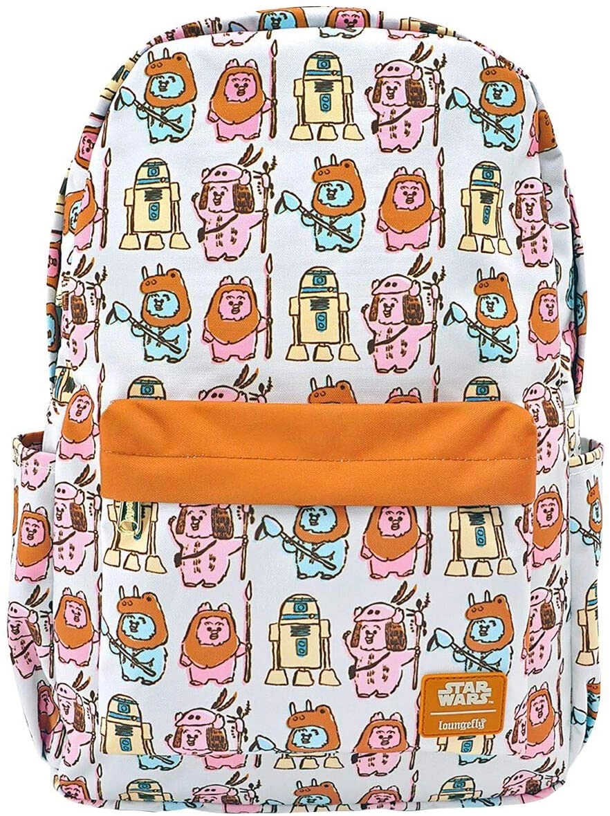 Coupon π₯ Loungefly X Disney Star Wars Pastel Ewok AOP Nylon π Backpack 𧨠1 Loungefly X Disney Star Wars Pastel Ewok AOP Nylon Backpack