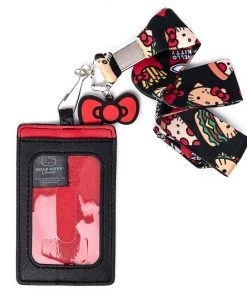 Loungefly X Hello Kitty Snacks Lanyard With Cardholder