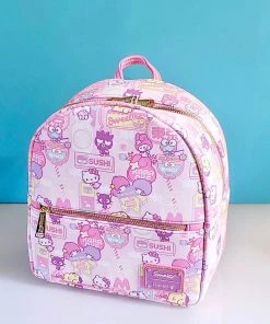 Loungefly X Hello Kitty And Friends Kawaii AOP Mini Backpack
