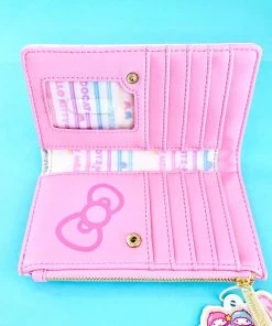 Sanrio Loungefly X Hello Kitty And Friends Kawaii AOP Flap Wallet