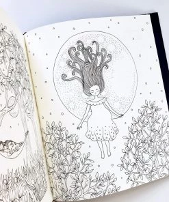 Ingram Publisher Services Luna Coloring Hardcover Coloring Book The Cute Stuff