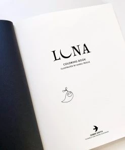 Ingram Publisher Services Luna Coloring Hardcover Coloring Book The Cute Stuff