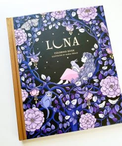 Ingram Publisher Services Luna Coloring Hardcover Coloring Book The Cute Stuff
