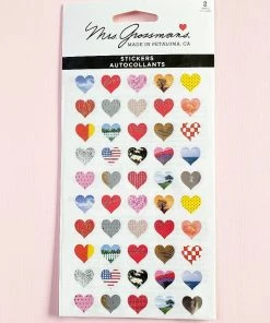 Mrs. Grossman's Paper Co Mrs. Grossman's Stickers: 25th Anniversary Hearts Stationery