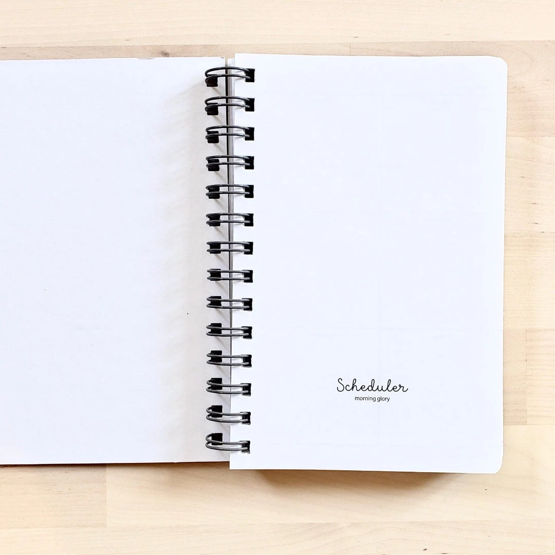 Best deal 😉 Morning Glory Hardcover Scheduler With Elastic Band Closure: Light Blue 😉 3 Morning Glory Hardcover Scheduler With Elastic Band Closure: Light Blue