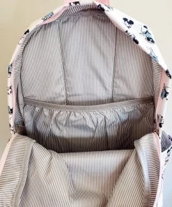 Loungefly X Disney Minnie Mickey AOP Nylon Backpack