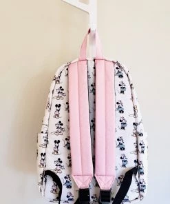 Loungefly X Disney Minnie Mickey AOP Nylon Backpack