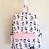 Loungefly X Disney Minnie Mickey AOP Nylon Backpack