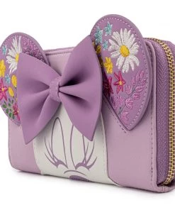 Loungefly X Disney: Minnie Mouse Floral Zip Around Wallet