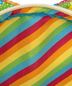 Loungefly X Disney: Minnie Mouse Sequin Rainbow Mini Backpack