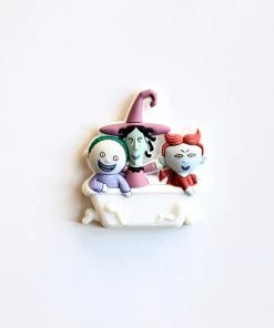 Monogram Intl Inc Disney The Nightmare Before Christmas: Lock, Shock & Barrel 3D Foam Magnet