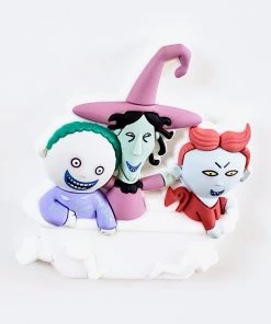 Monogram Intl Inc Disney The Nightmare Before Christmas: Lock, Shock & Barrel 3D Foam Magnet