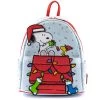 Loungefly X Peanuts: Snoopy And Woodstock Glow In The Dark Mini Backpack Disney