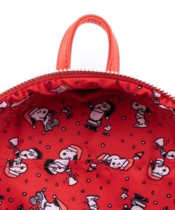 Buy ๐ Loungefly X Peanuts: Snoopy And Woodstock Glow In The Dark Mini ๐ Backpack Disney ๐ฏ 9 Loungefly X Peanuts: Snoopy And Woodstock Glow In The Dark Mini Backpack Disney