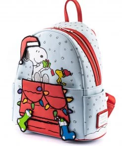 Buy ๐ Loungefly X Peanuts: Snoopy And Woodstock Glow In The Dark Mini ๐ Backpack Disney ๐ฏ 8 Loungefly X Peanuts: Snoopy And Woodstock Glow In The Dark Mini Backpack Disney