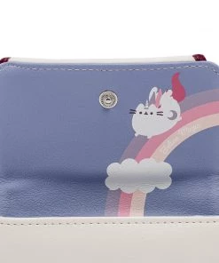 Loungefly X Pusheen: Super Pusheenicorn Plush Flap Wallet Bags & Wallets