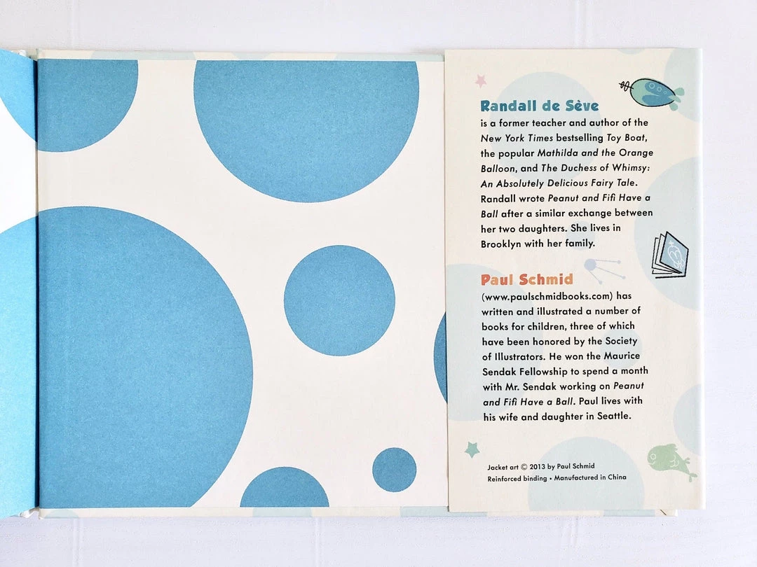 New ✨ Ingram Publisher Services Peanut & Fifi Have A Ball For Kids ⭐ 5 Ingram Publisher Services Peanut & Fifi Have A Ball For Kids