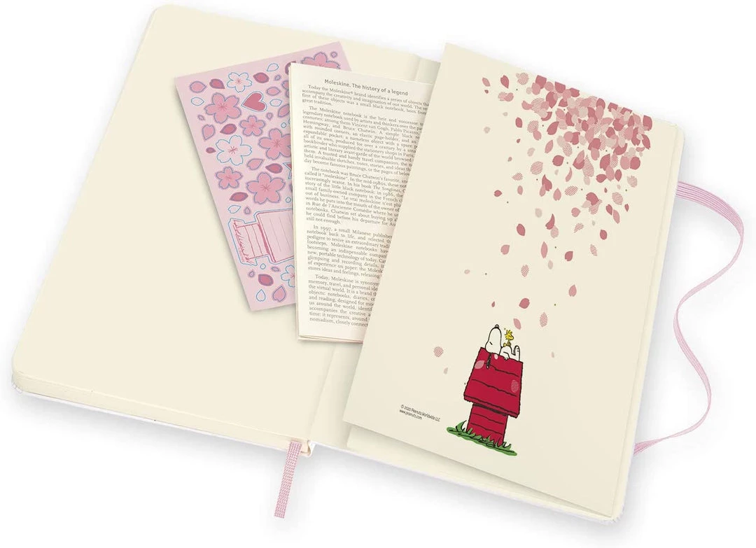 Brand new π Stationery Moleskine Limited Edition Peanuts Sakura Ruled Notebook π― 5 Stationery Moleskine Limited Edition Peanuts Sakura Ruled Notebook