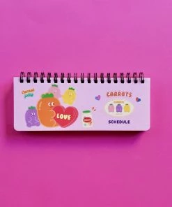 PINKFOOT Carrot Weekly Scheduler: Pink Cover