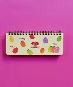 Stationery PINKFOOT Carrot Weekly Scheduler: Yellow Cover