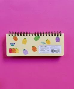 Stationery PINKFOOT Carrot Weekly Scheduler: Yellow Cover