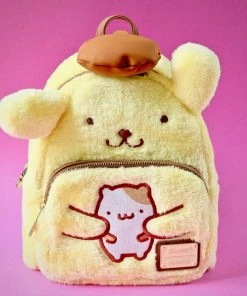 Loungefly X Sanrio: Pompompurin Cosplay Mini Backpack
