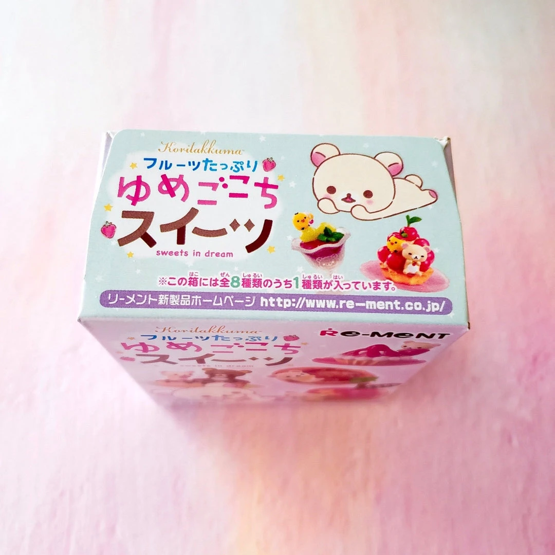 Best Pirce ⌛ Re-Ment Korilakkuma Sweets In Dream Blind Box ✨ 3 Re-Ment Korilakkuma Sweets In Dream Blind Box