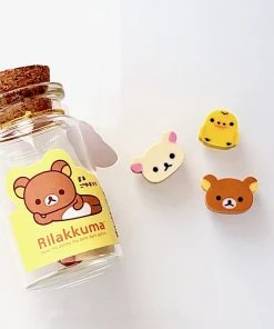 San-X Rilakkuma Mini Erasers