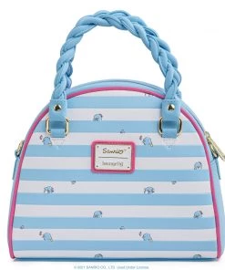 Loungefly X Sanrio: Tuxedosam Striped Crossbody Bag