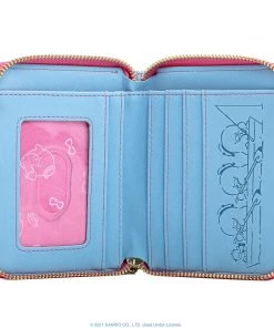 Loungefly X Sanrio: Tuxedosam Striped Zip Around Wallet
