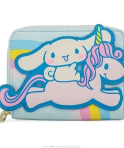 Loungefly X Sanrio: Cinnamoroll Unicorn Zip Around Wallet