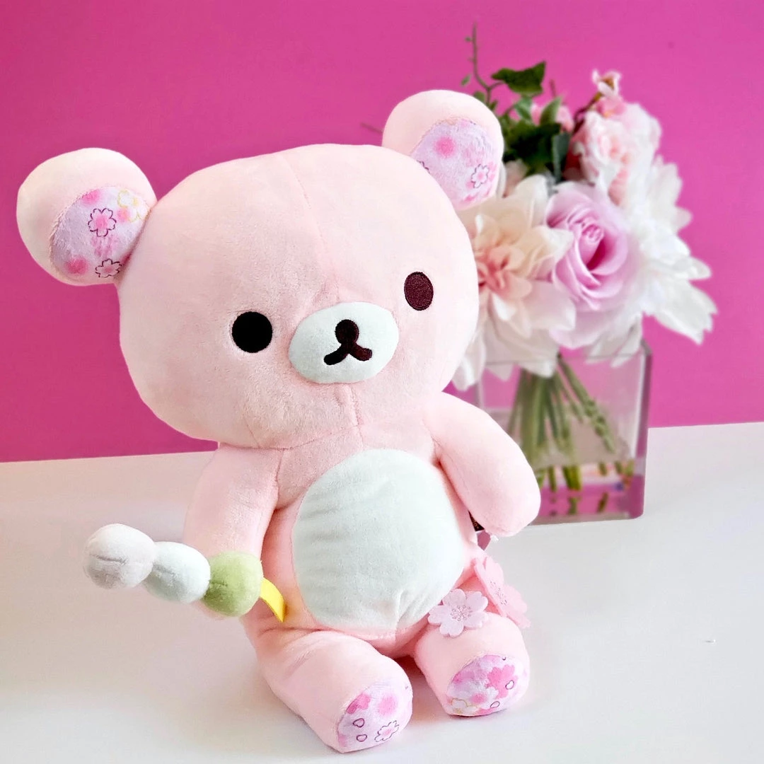 Discount π Aliquantum Intl San-X Rilakkuma Cherry Blossoms Plushie π 1 Aliquantum Intl San-X Rilakkuma Cherry Blossoms Plushie