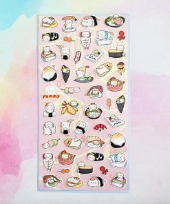 Bcmini Nekoni Stickers: Sushi Cat