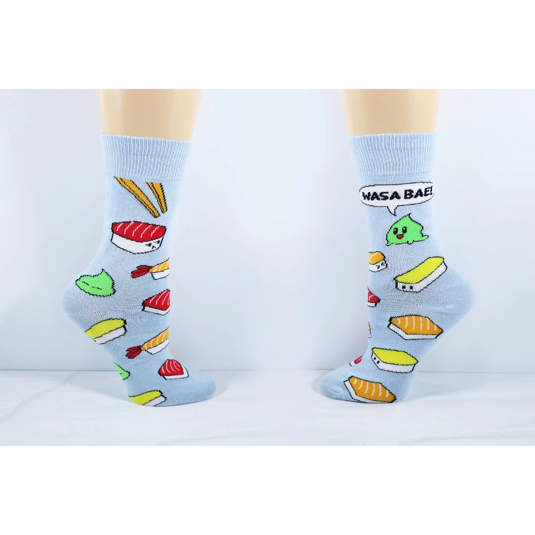 Emii Creations The Cute Stuff WasaBae Sushi Socks