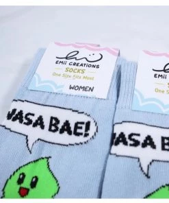 Emii Creations The Cute Stuff WasaBae Sushi Socks