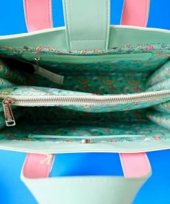 Loungefly X Sanrio: Little Twin Stars Rainbow Cloud AOP Crossbody Bag