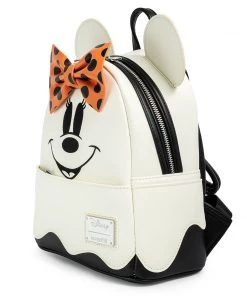 Loungefly X Disney: Minnie Mouse Ghost Glow In The Dark Mini Backpack