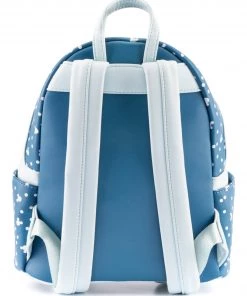 Loungefly X Disney: Snowman Mickey And Minnie Mouse Snow Globe Mini Backpack