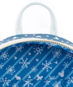 Outlet ๐ Loungefly X Disney: Snowman Mickey And Minnie Mouse Snow Globe Mini ๐ Backpack โค๏ธ 7 Loungefly X Disney: Snowman Mickey And Minnie Mouse Snow Globe Mini Backpack