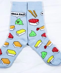 Emii Creations The Cute Stuff WasaBae Sushi Socks