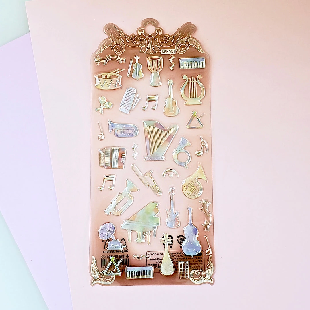 Coupon π Bcmini Nekoni Stickers: Crystal Gel Musical Instruments π₯° 1 Bcmini Nekoni Stickers: Crystal Gel Musical Instruments