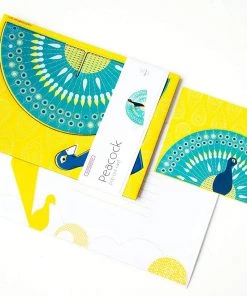 Studio ROOF: PopOut Card (Peacock)
