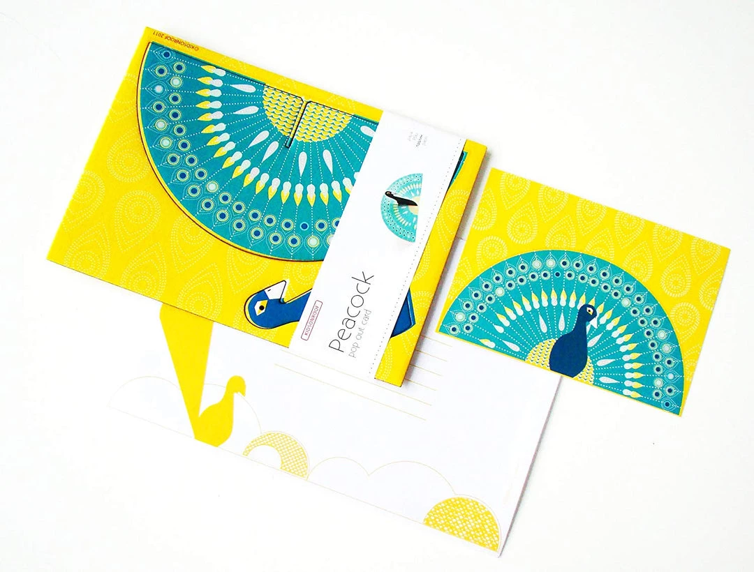 Best Sale π― Studio ROOF: PopOut Card (Peacock) β¨ 2 Studio ROOF: PopOut Card (Peacock)